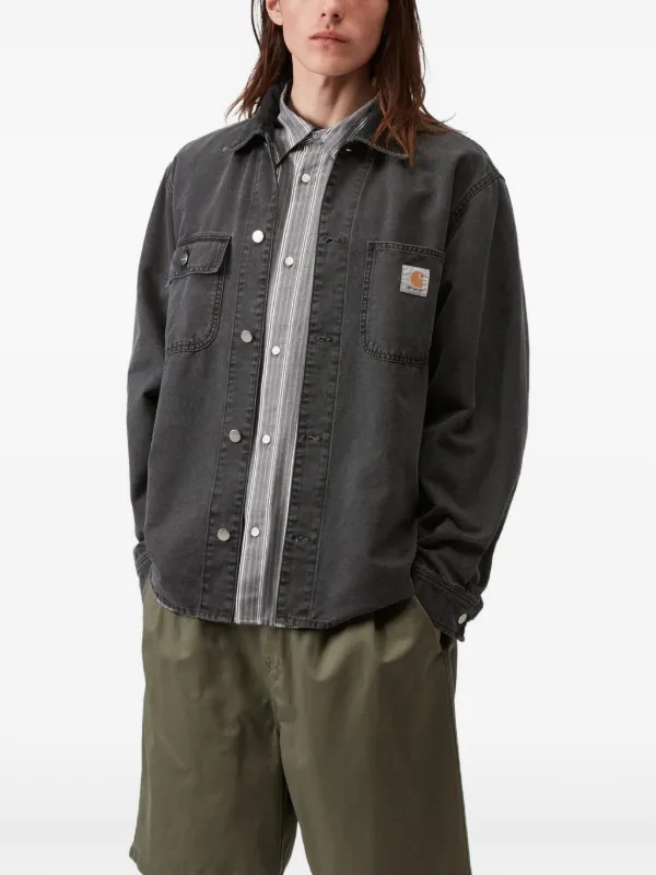 Carhartt WIP Mitch Shirt Jacket | Grey | FARFETCH