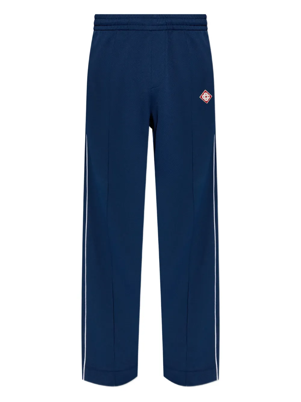Casablanca logo-appliqué track pants - Blu