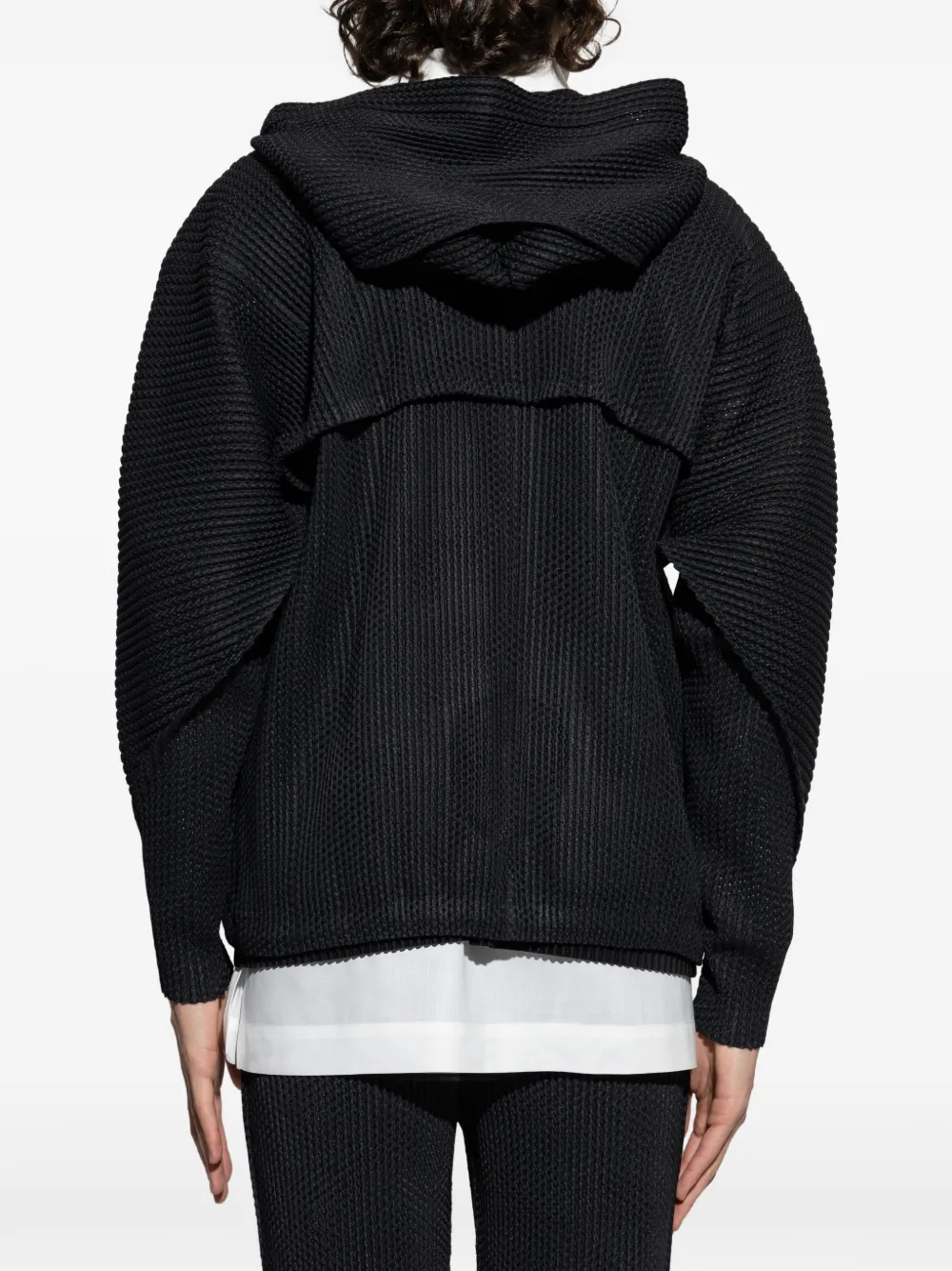 Wickerwork Hooded Jacket