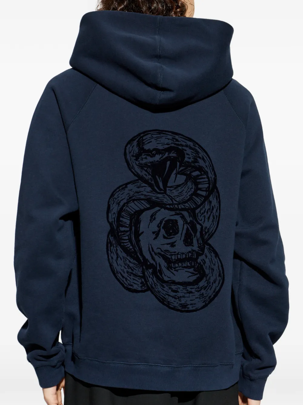 Zadig&Voltaire Hoodie met logo Blauw