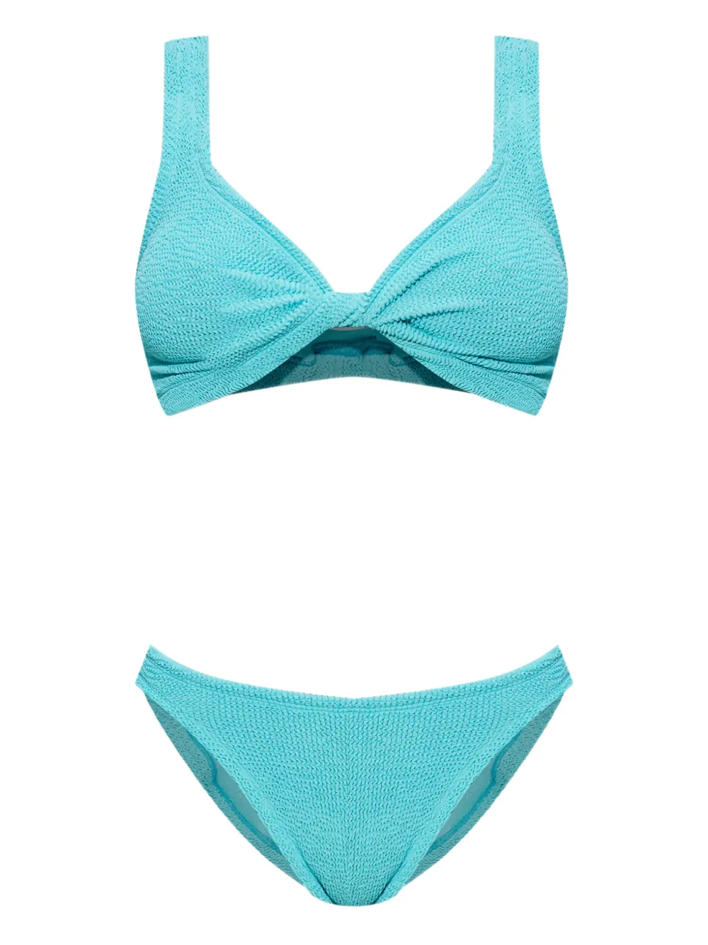 Hunza G Juno crinkle bikini - Blu