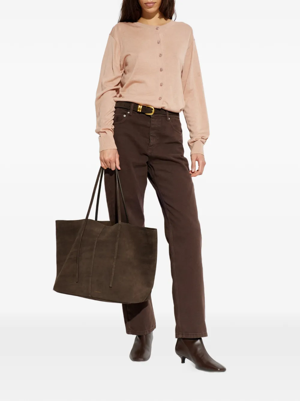  By Malene Birger Buttoned Cardigan - Neutrals 