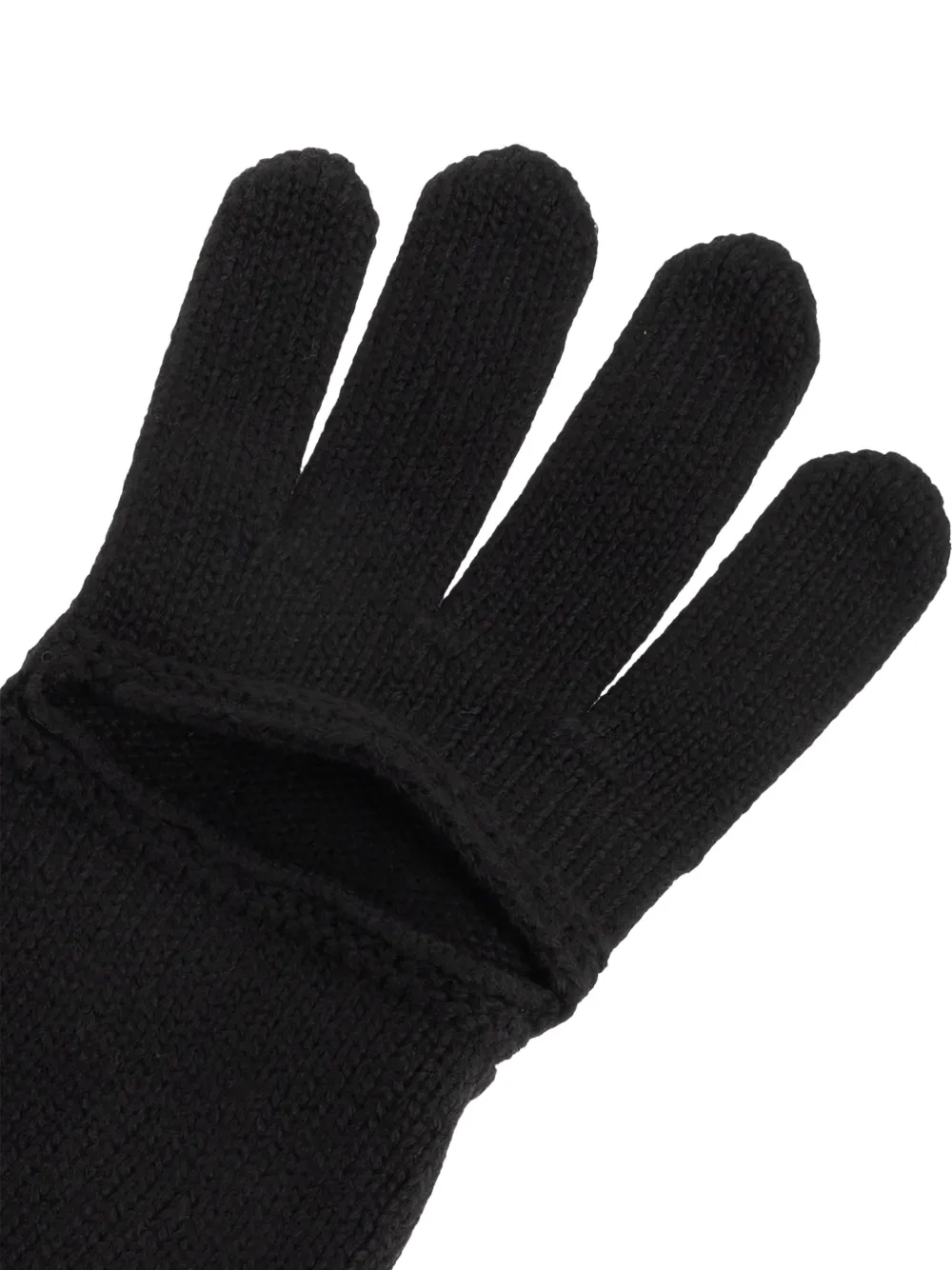 Issey Miyake Cut-out Gloves In Black
