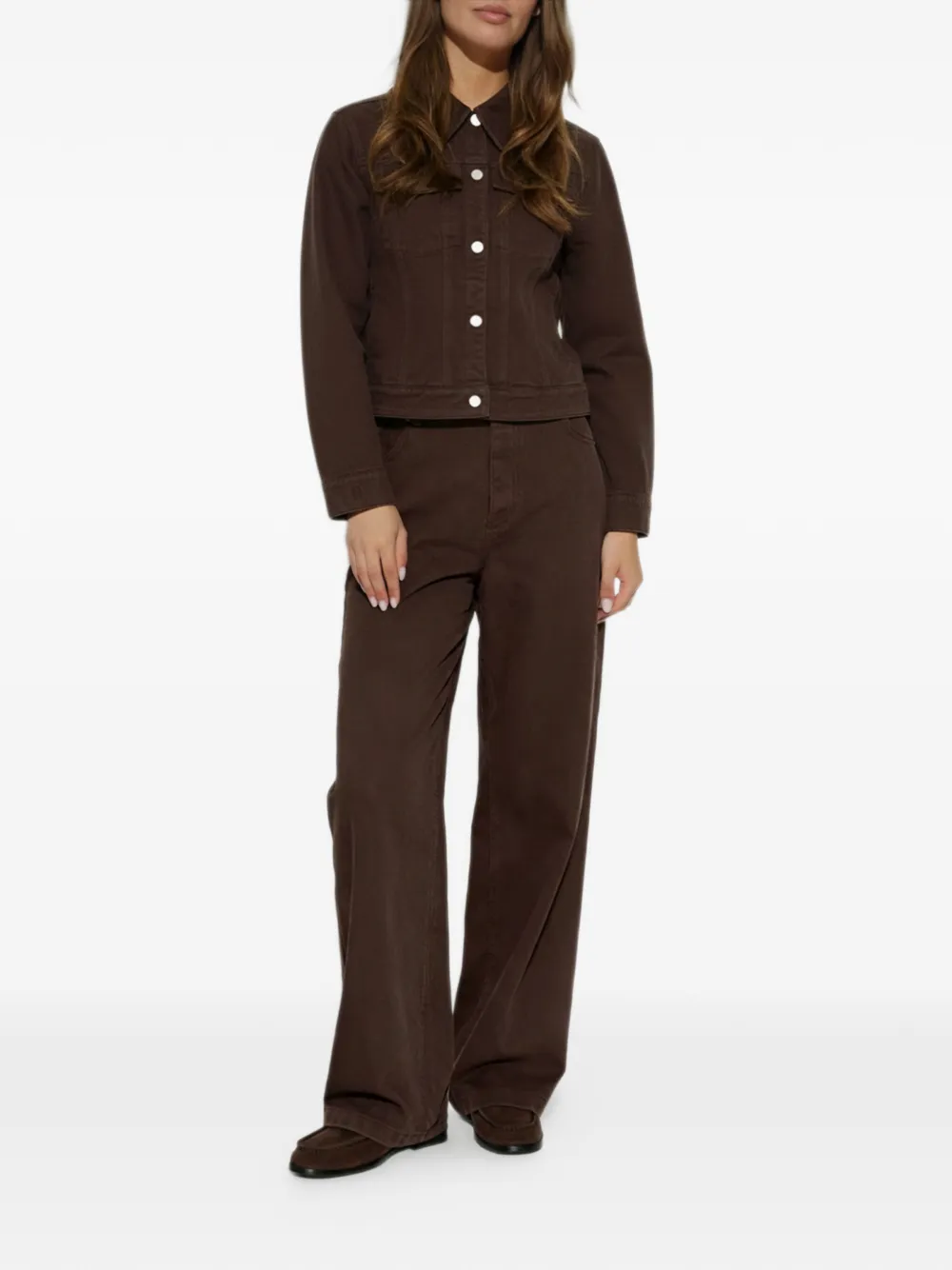 By Malene Birger Chicago Organic Cotton Jeans In Brown