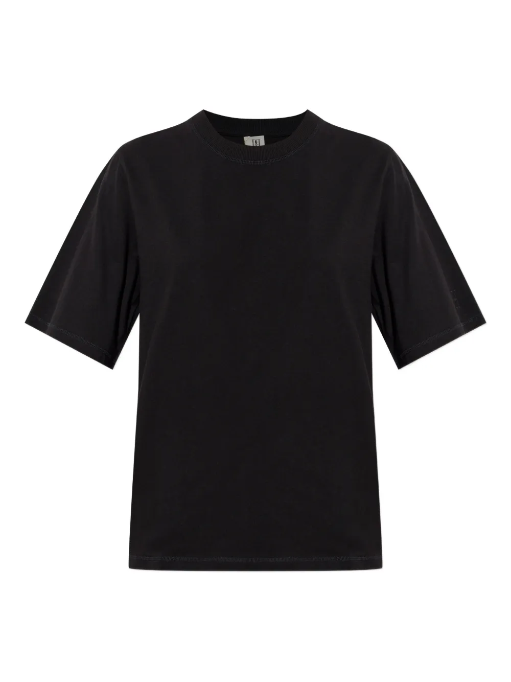 By Malene Birger Hedil Cotton T-shirt In Black