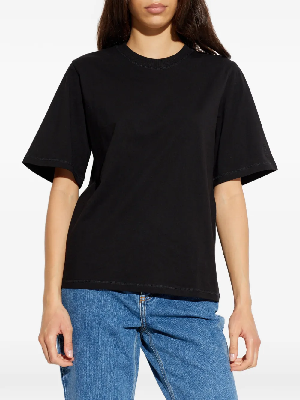  By Malene Birger Hedil Cotton T-shirt - Black 