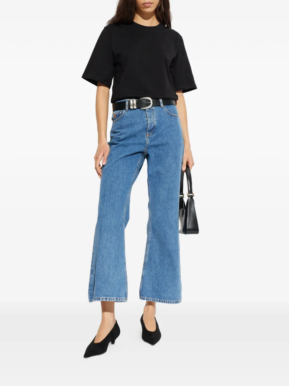  By Malene Birger Hedil Cotton T-shirt - Black 
