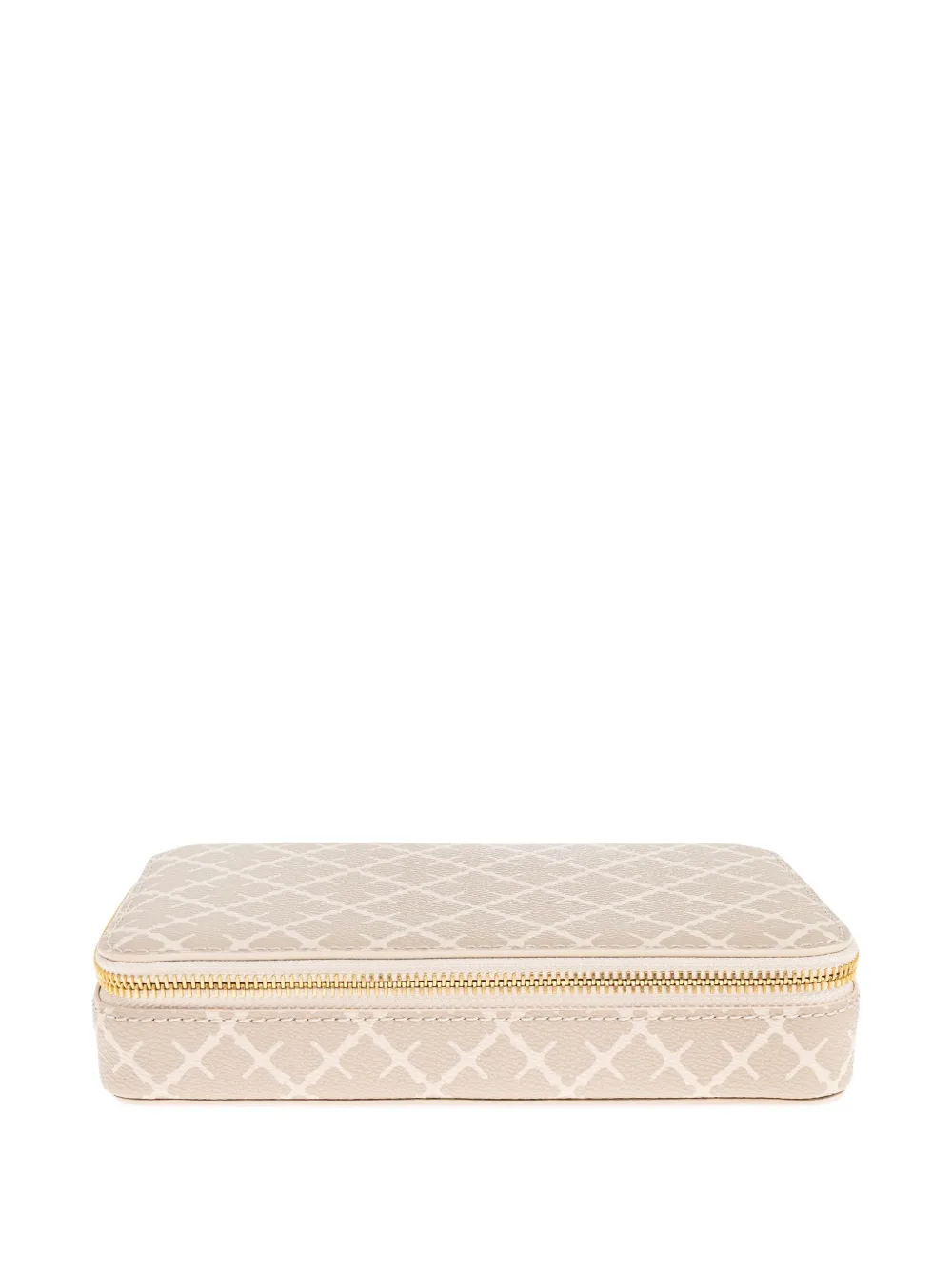 By Malene Birger Bae patterned zip jewellery box | Neutrals | Image 1
