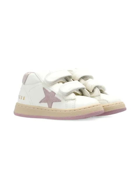 Golden Goose Kids June Ballstar leather sneakers