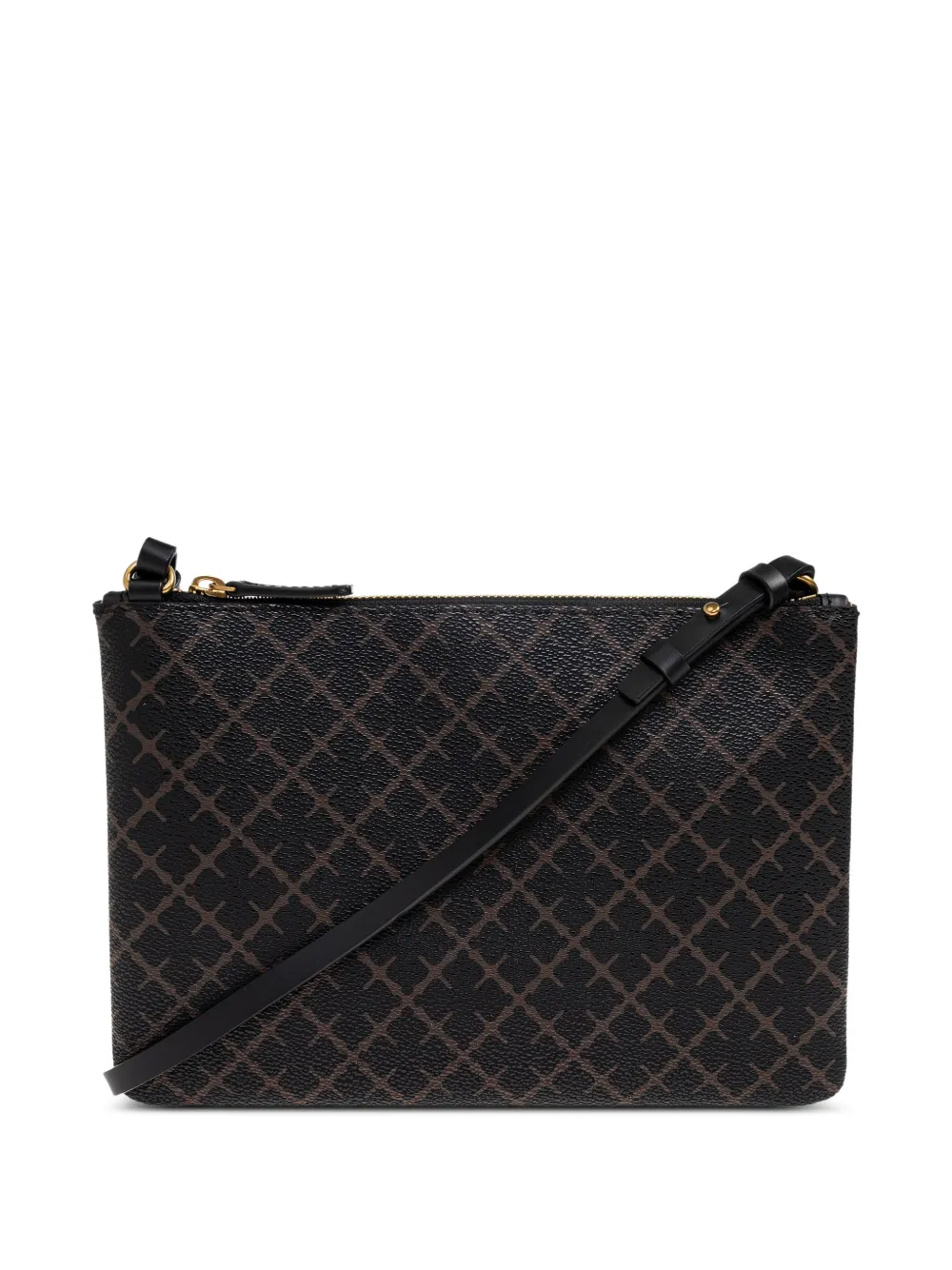 By Malene Birger patterned zip make up bag - Nero