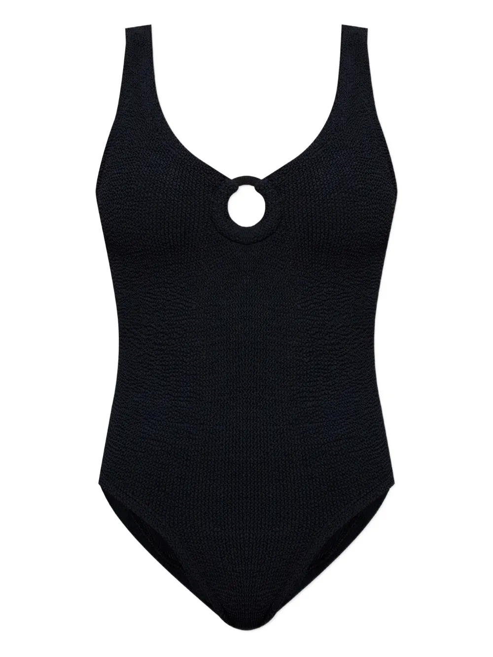 Hunza G Celine covered hoops swimsuit - Nero