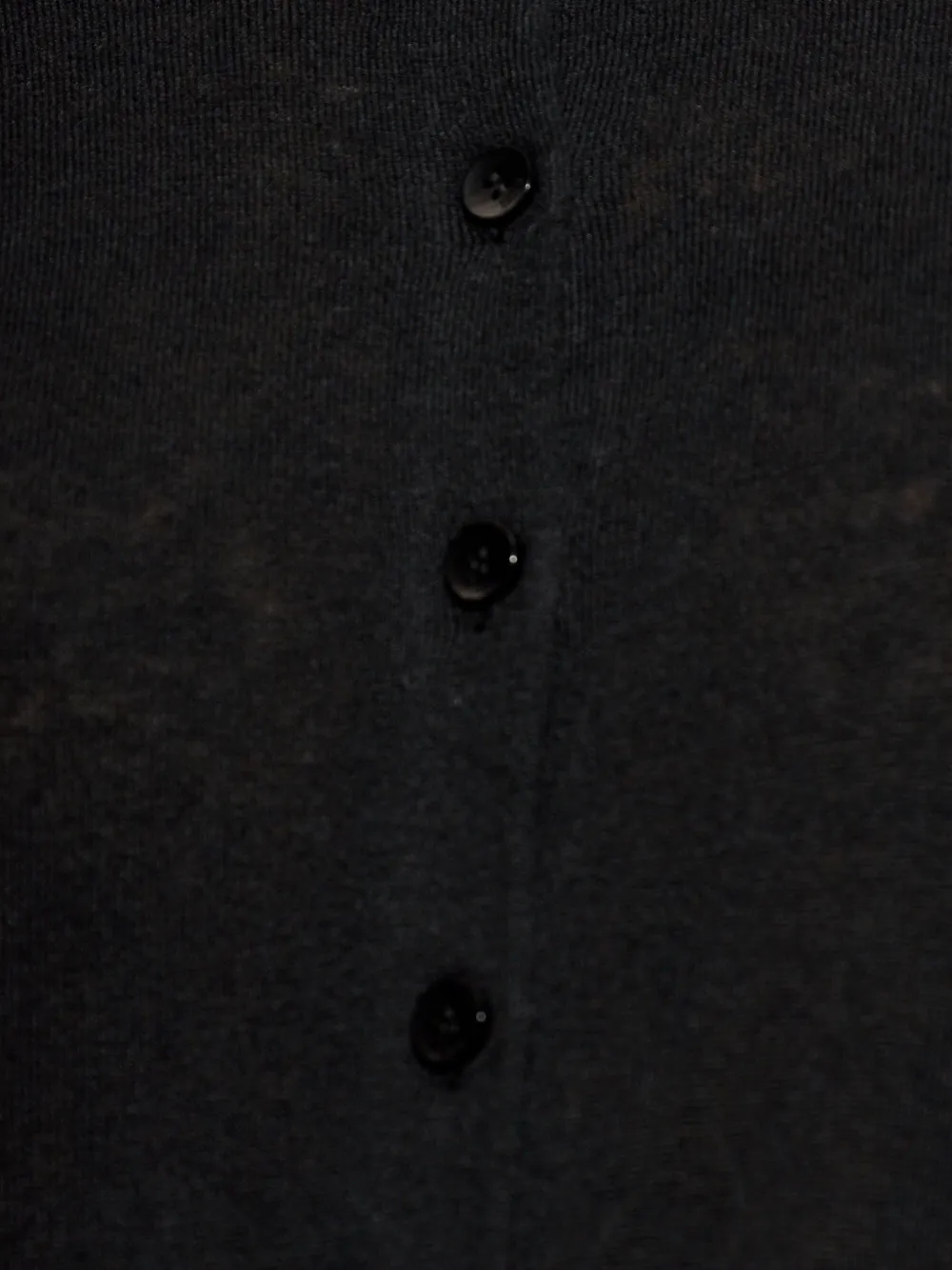 By Malene Birger Montie vest met knopen Zwart