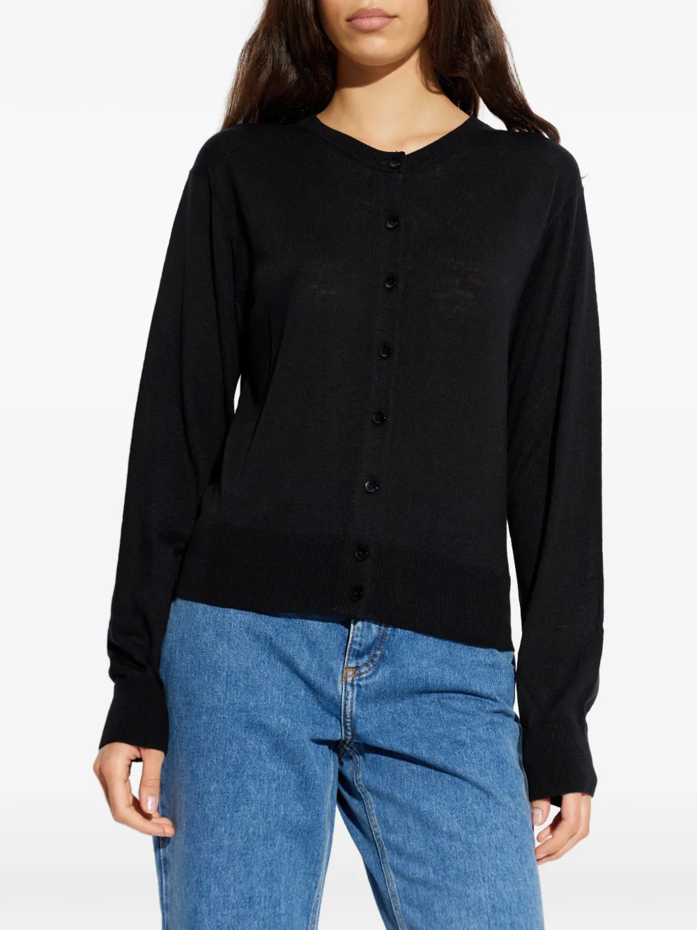  By Malene Birger Montie Buttoned Cardigan - Black 