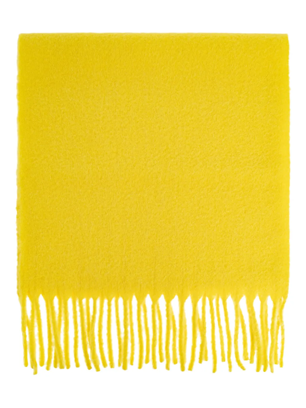 Issey Miyake fringed scarf - Giallo