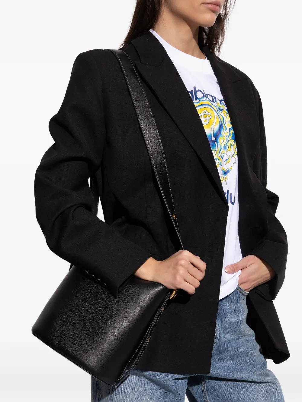 Tory Burch bucket tote bag