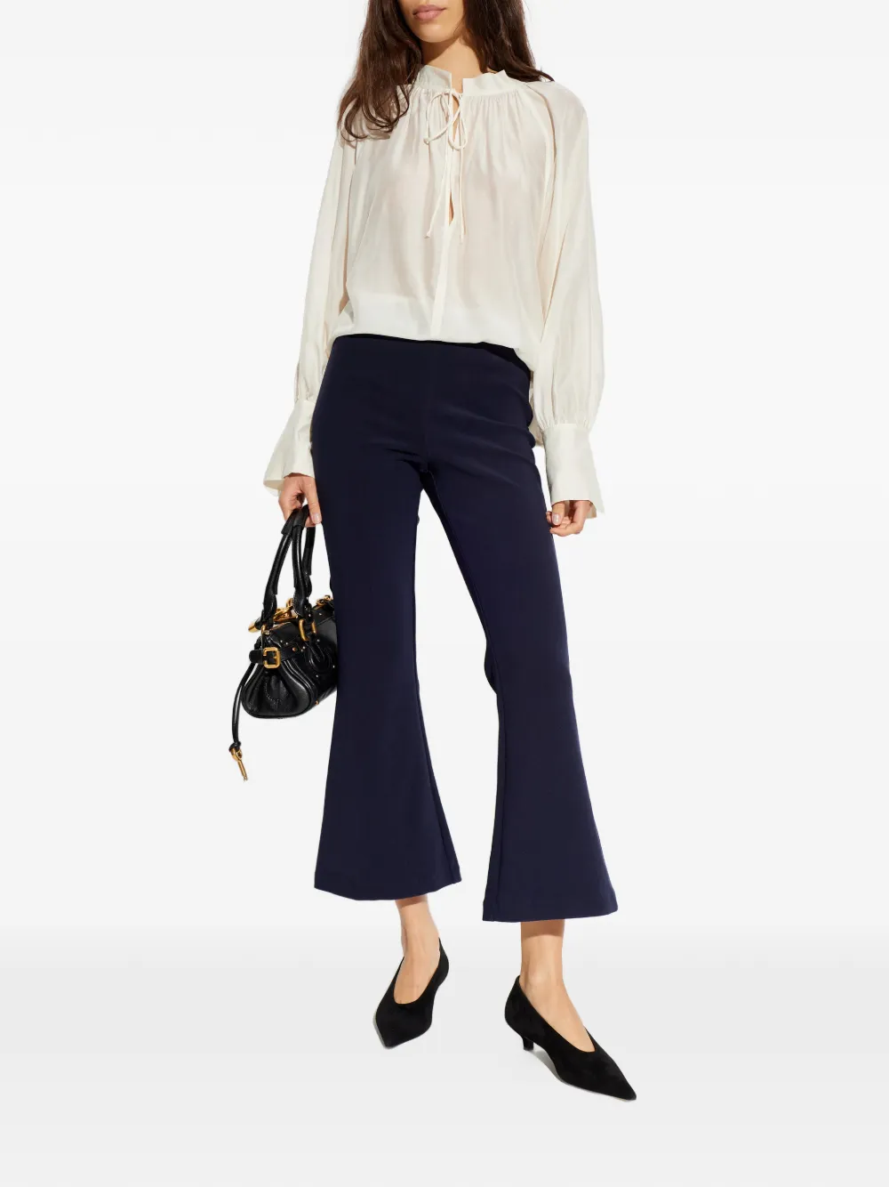 By Malene Birger Vilanna flared trousers - Blauw