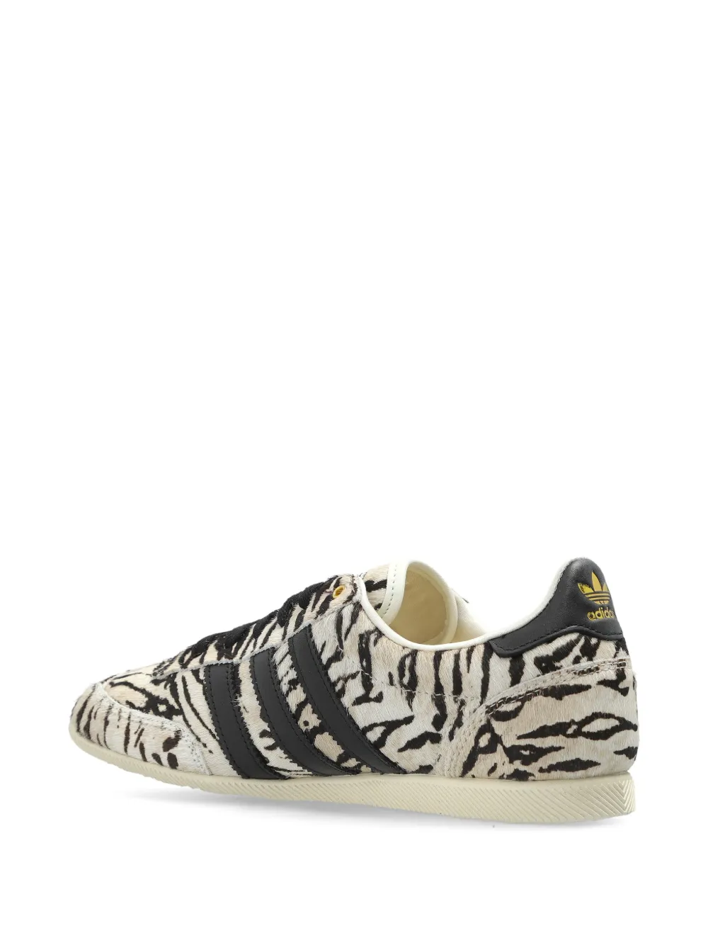 Striped Three Stripe Trainers