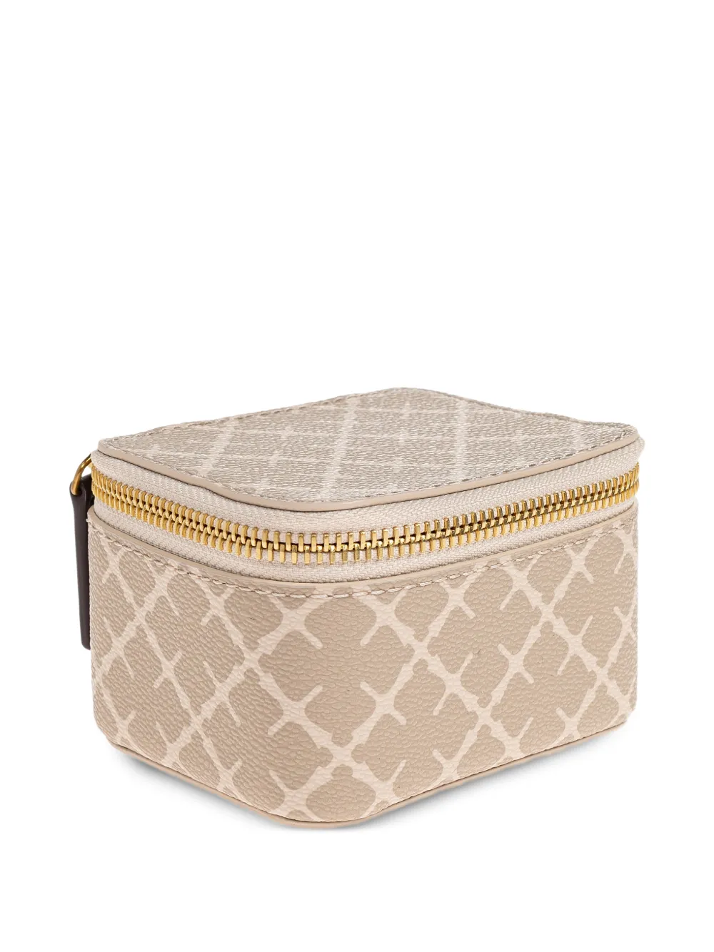  By Malene Birger Geometric Zipped Makeup Bag - Neutrals 