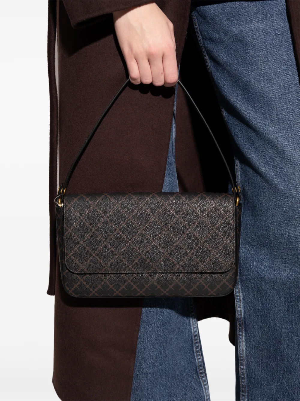 By Malene Birger small Tallie shoulder bag - Bruin