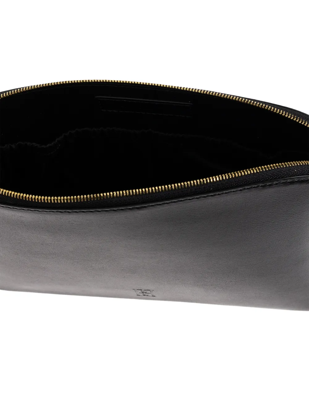 By Malene Birger Leren make-up tas Zwart