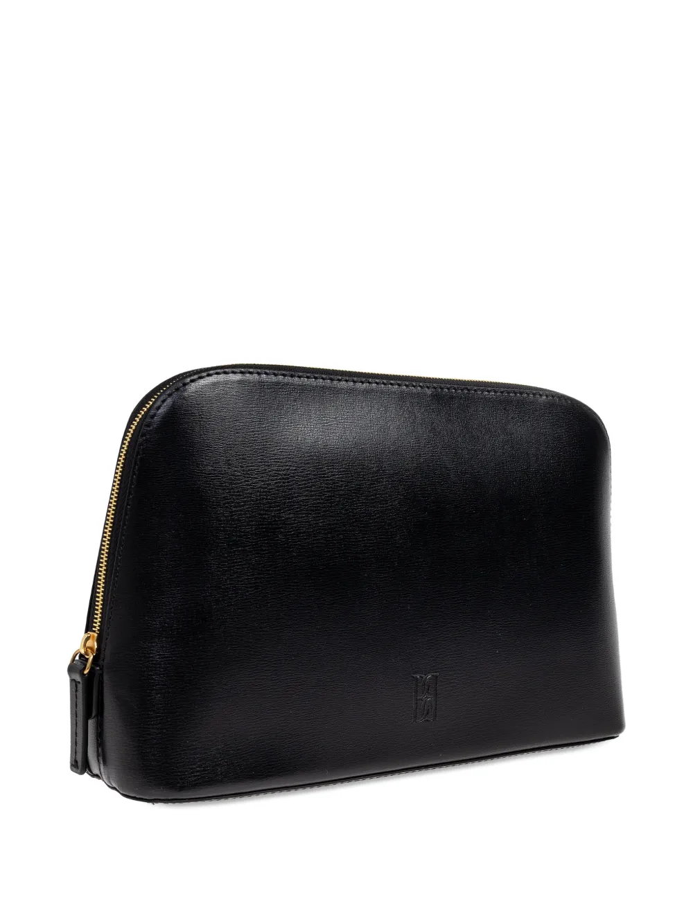 By Malene Birger Leren make-up tas Zwart