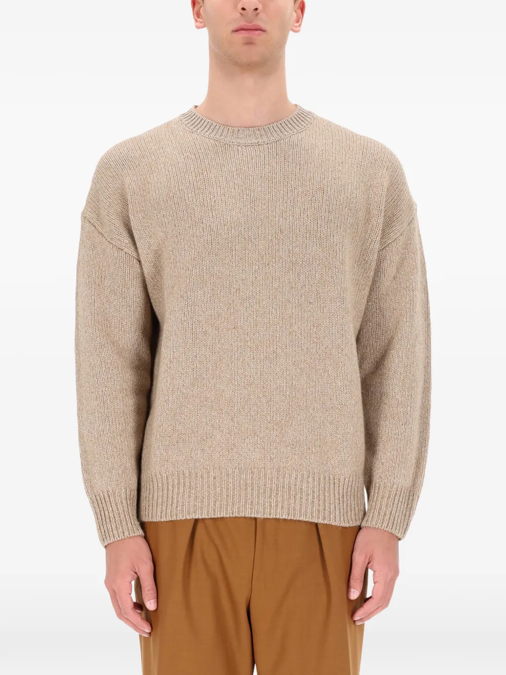 BOSS ribbed sweater - Nude
