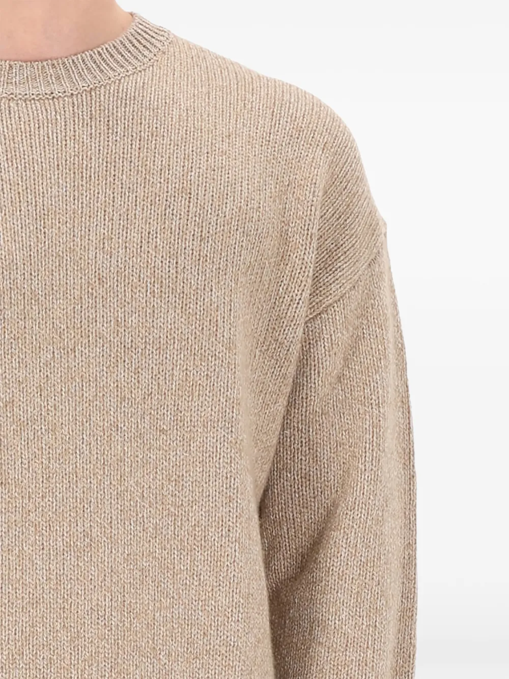 BOSS ribbed sweater - Beige