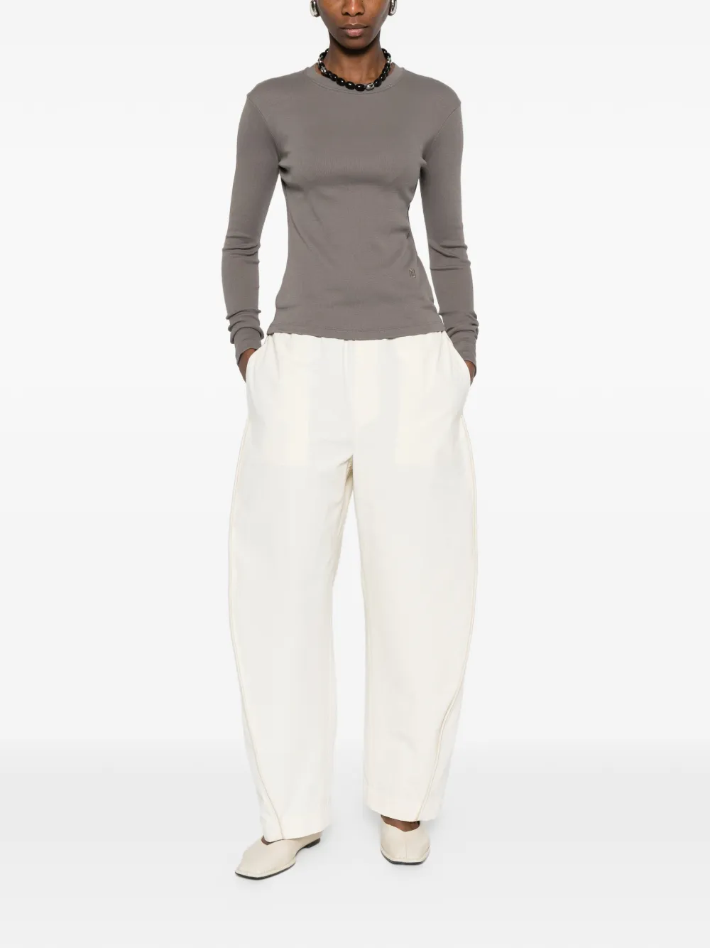  Nanushka Long-sleeve Top - Grey 