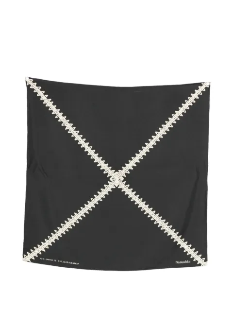 Nanushka silk scarf