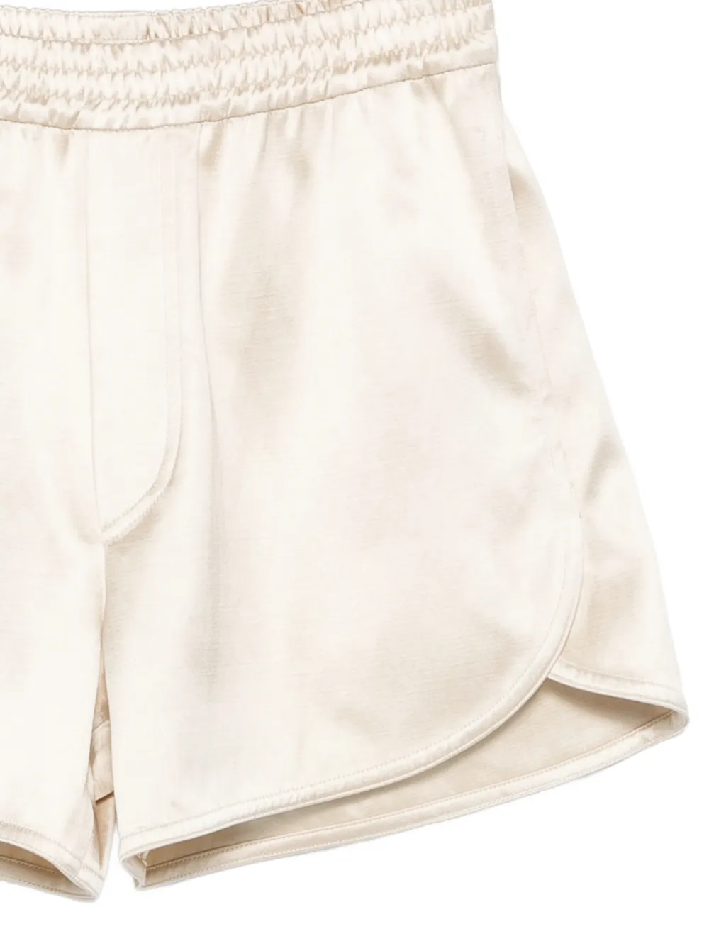 Nanushka Zwembroek met elastische tailleband Beige