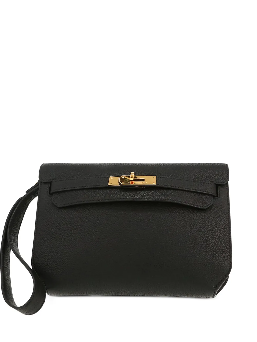 Hermès Pre-Owned pochette Kelly Dépêches à bride poignet (2020) | noir | Image 1