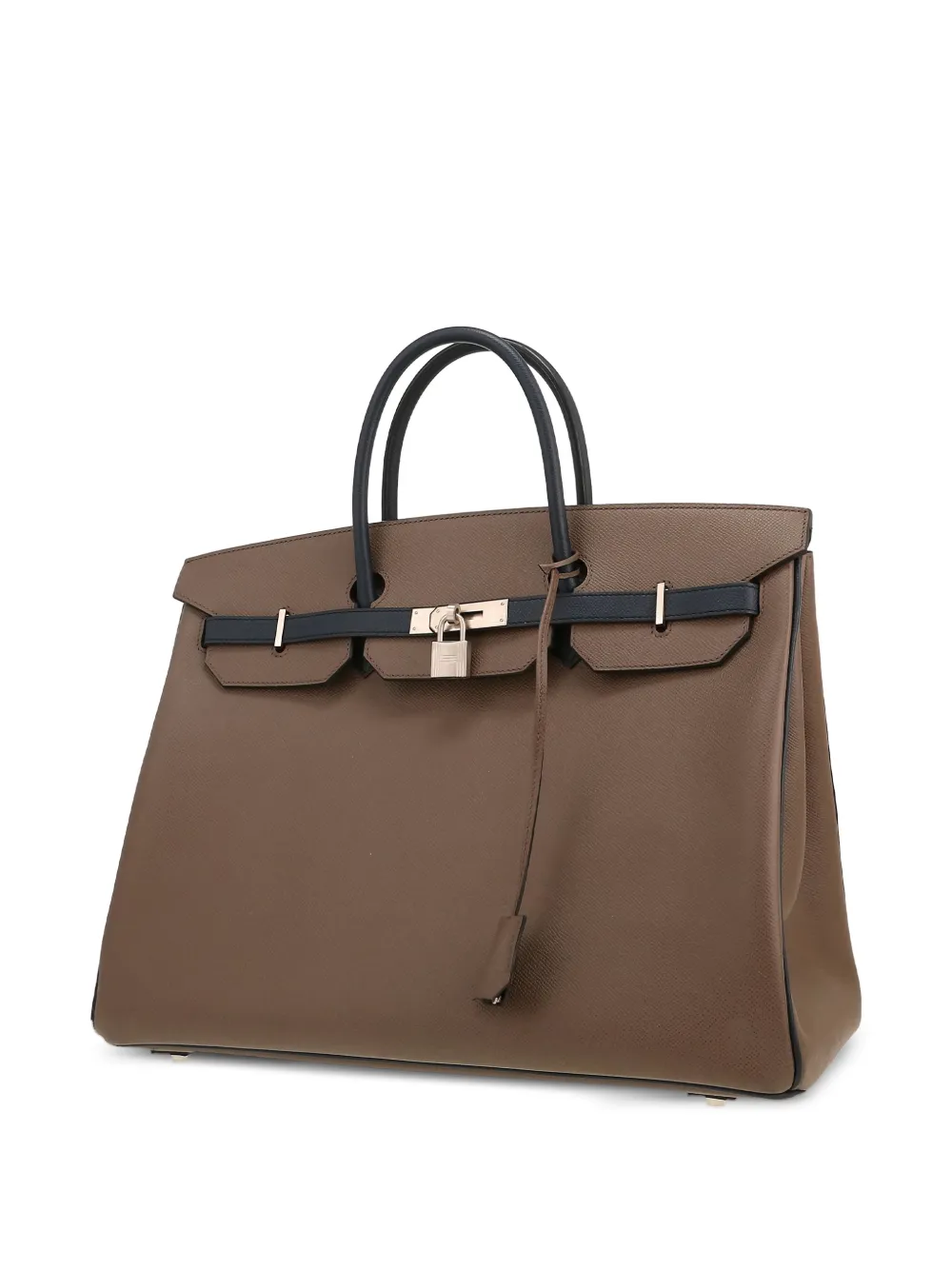 Hermès Pre-Owned 2018 Birkin 40 shopper met omslag Bruin