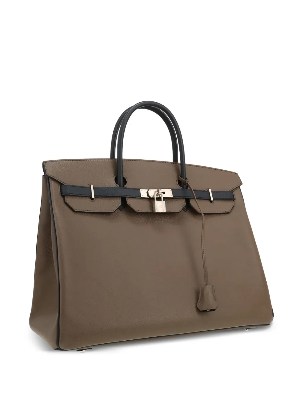 Hermès Pre-Owned 2018 Birkin 40 shopper met omslag Bruin