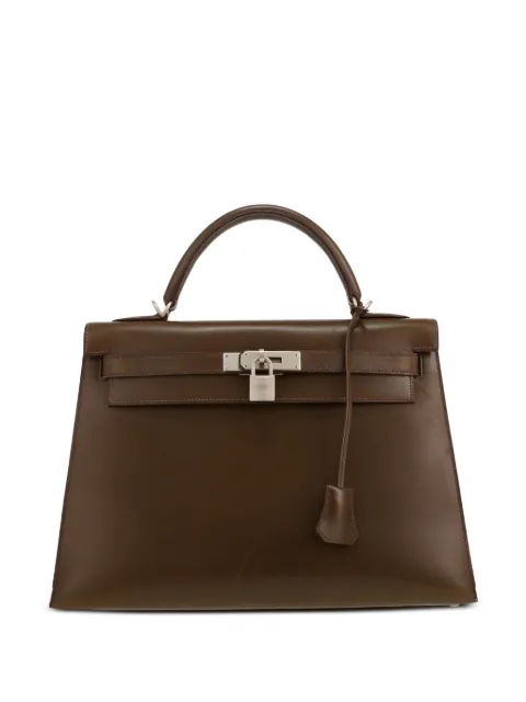 Hermès Pre-Owned 2001 Kelly 32 leather tote bag