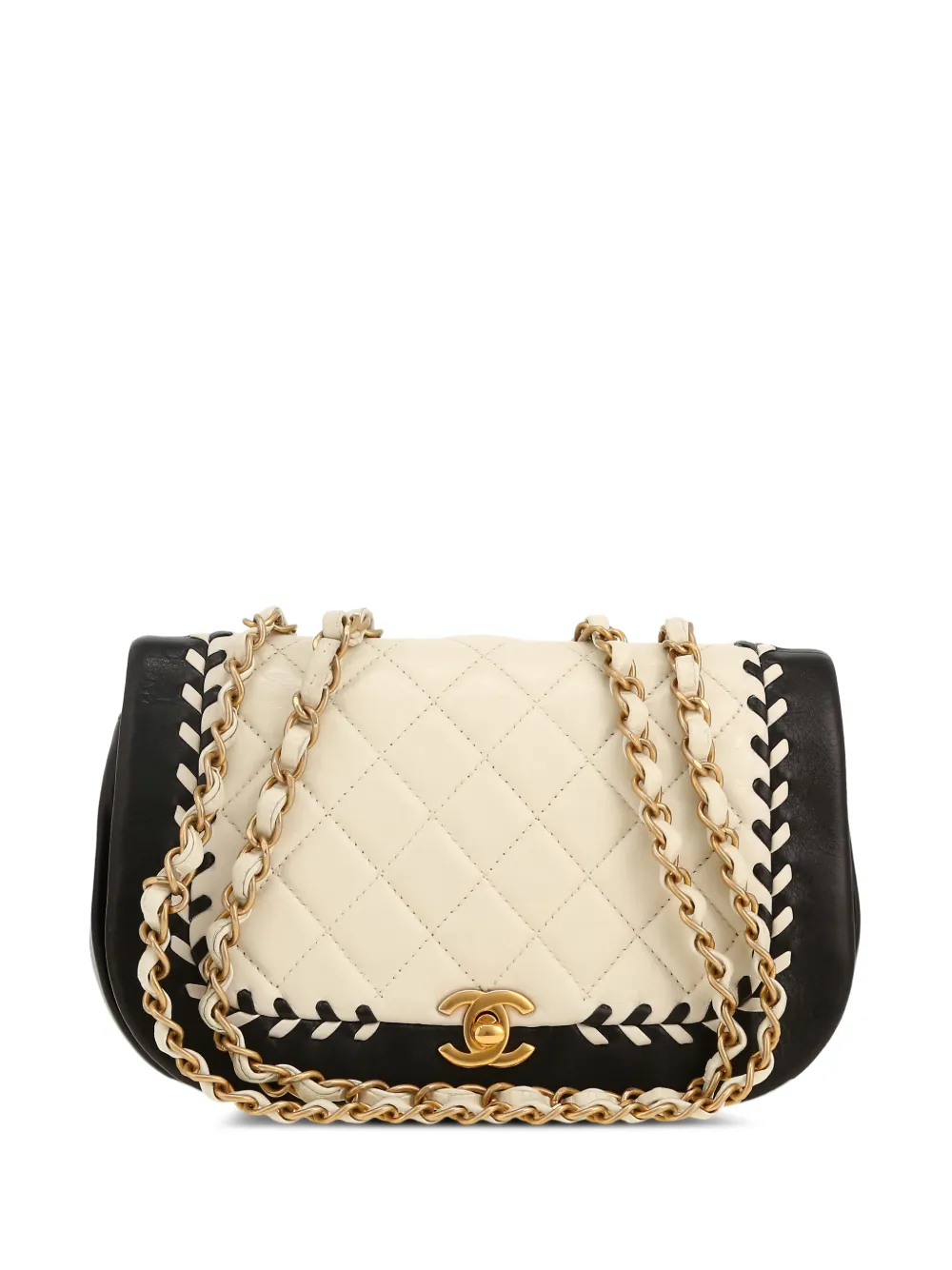 CHANEL Pre-Owned 2019 quilted chain shoulder bag - Toni neutri