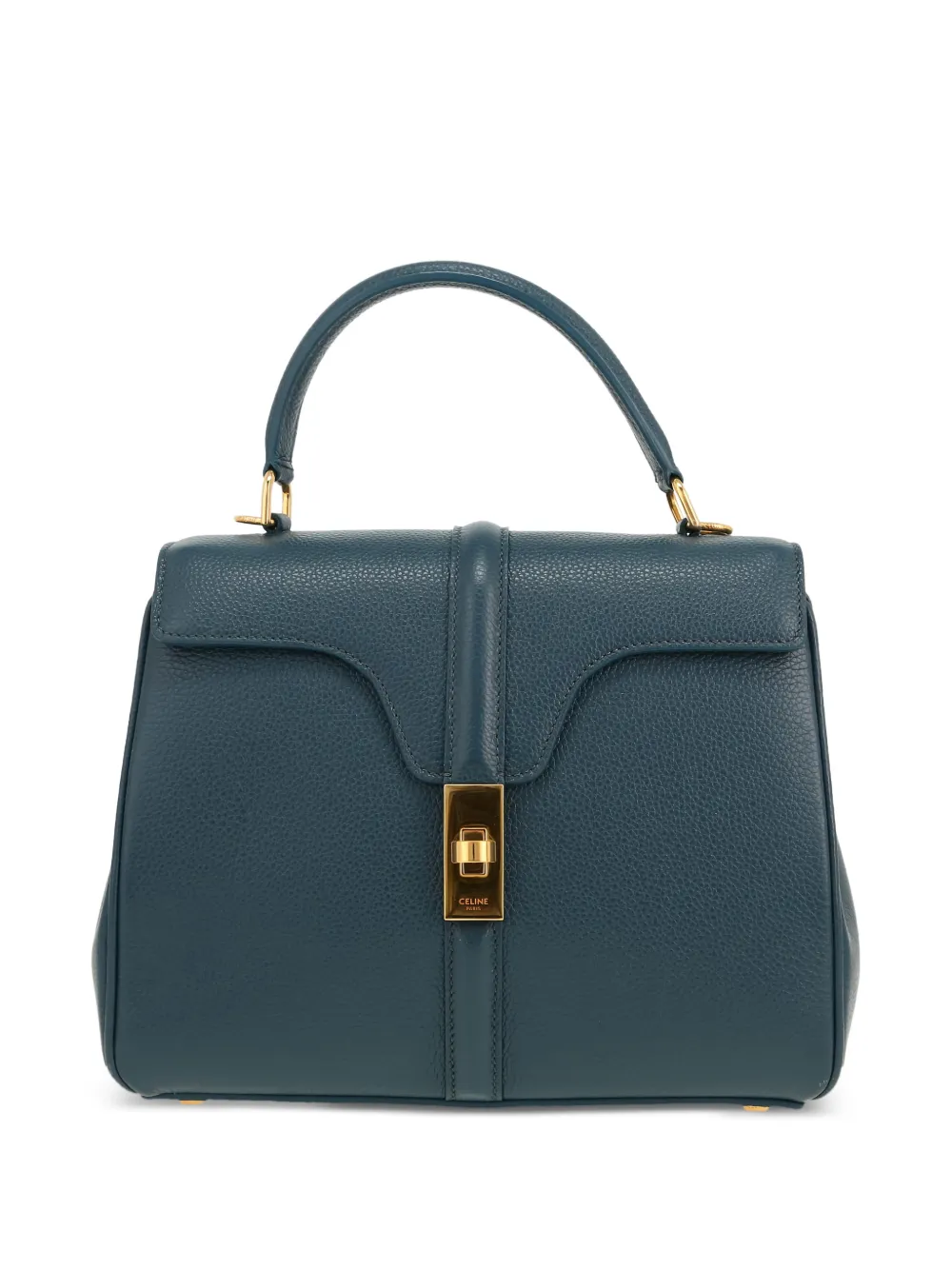 Celine Pre-Owned 2020 16 Tote Bag aus strukturiertem Leder | Blau | Image 1
