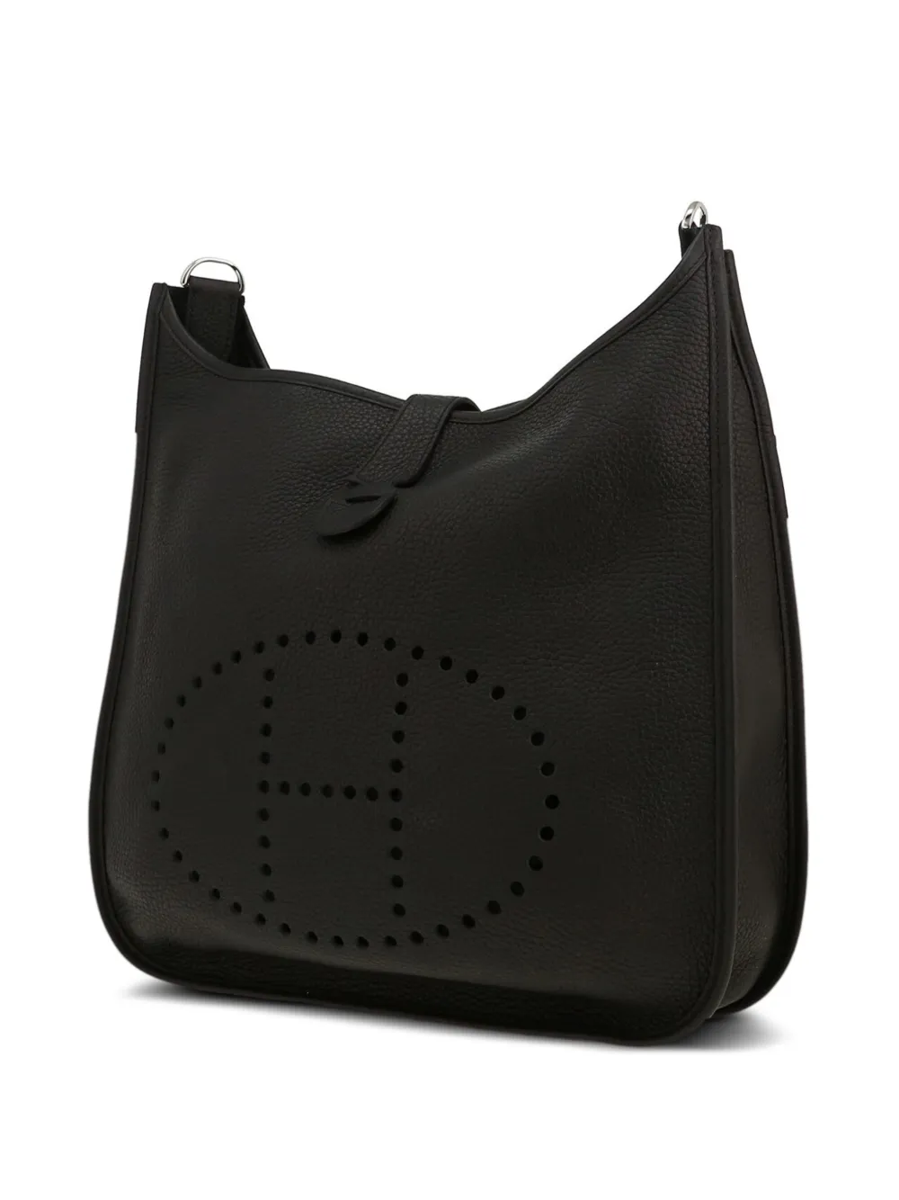 Hermès Pre-owned 2017 Evelyne III Crossbody Bag in Black, view 4