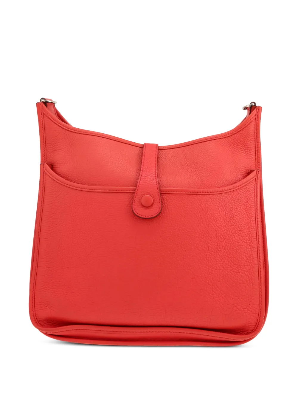 Hermès Pre-owned 2012 Evelyne III Perforated-adjustable Crossbody Bag in Red, view 2