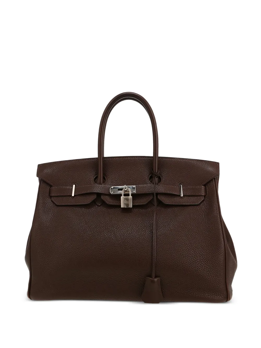 Hermès Pre-Owned sac cabas Birkin 35 à rabat (2006) | marron | Image 1
