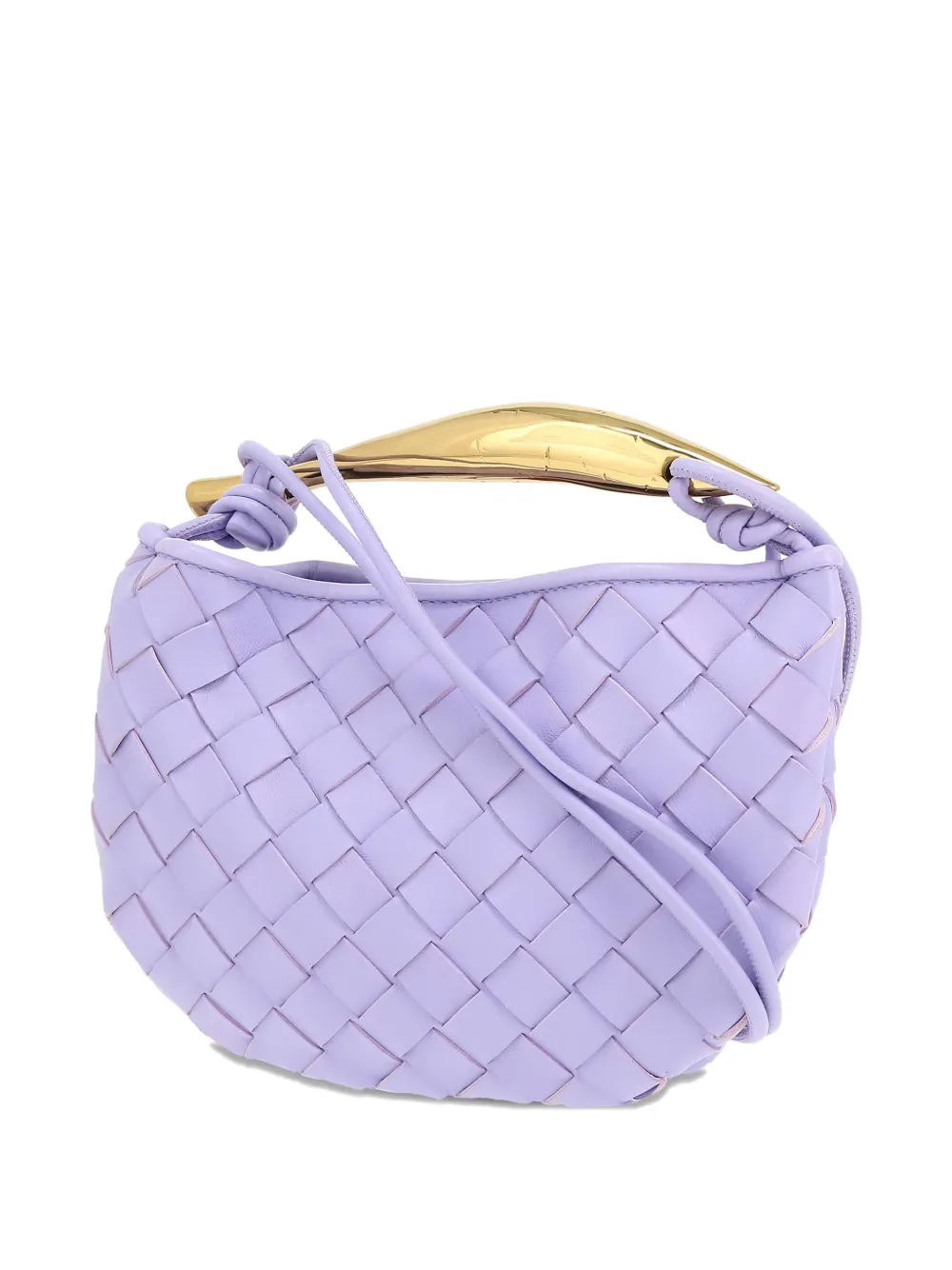 BOTTEGA VENETA Pre-owned 2020's Mini Sardine Intrecciato Tote Bag In Purple