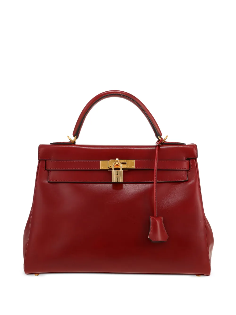 Hermès Pre-Owned 2002 Kelly 32 tote bag - Rosso