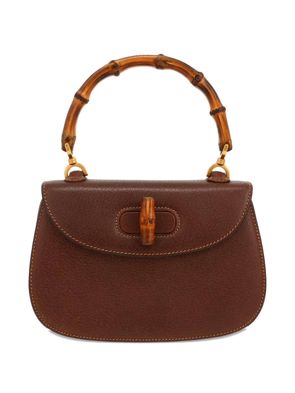 Gucci Pre-Owned 1990s Bamboo tote bag - Marrone