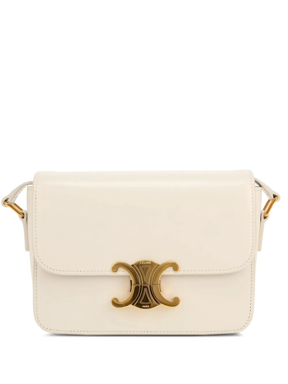 Celine Pre-Owned 2020s Triomphe Teen cross body | Neutrals | Image 1