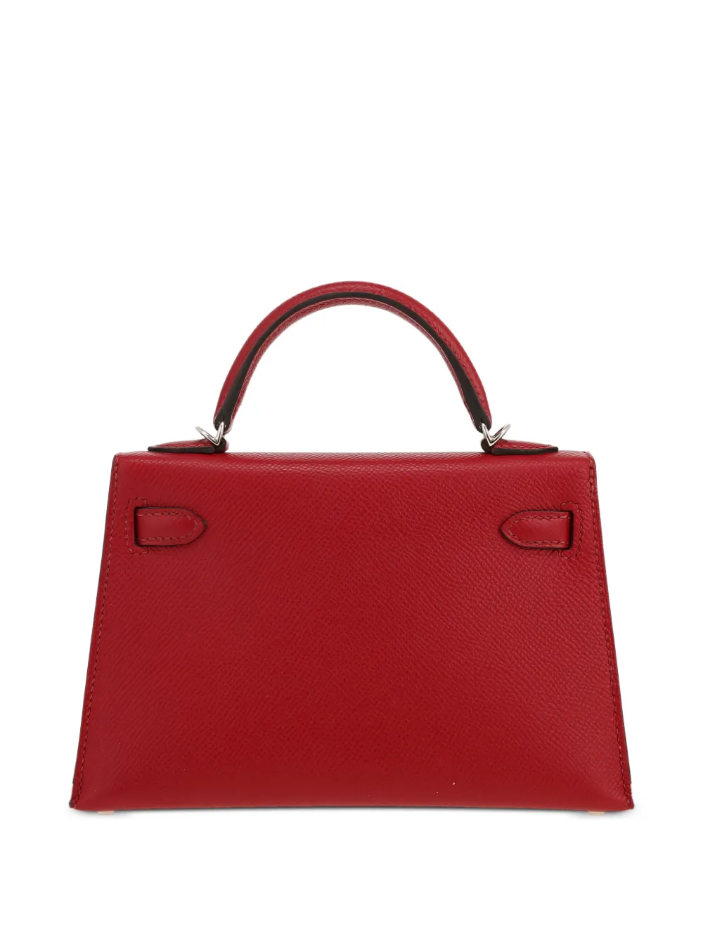 Hermès Pre-owned 2021 Kelly 20 Tote Bag in Red, view 2