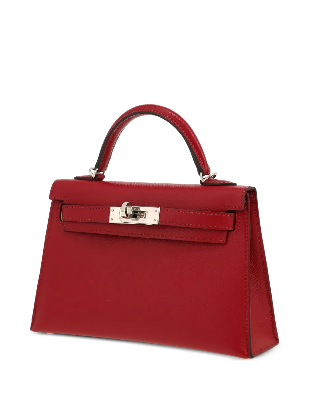 Hermès Pre-owned 2021 Kelly 20 Tote Bag in Red, view 4