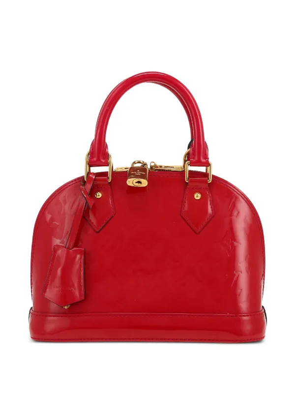 Louis Vuitton Alma Vernis 赤 モノグラム ハンドバック 32909058_63332105_600.jpg