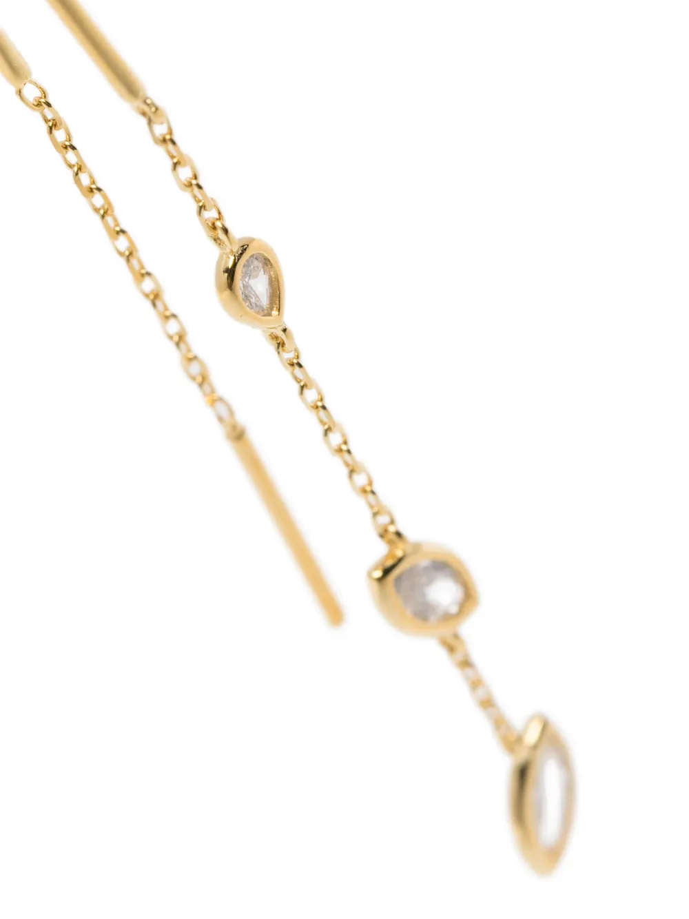 Maria Black Swift 02chain embellished earrings - Goud