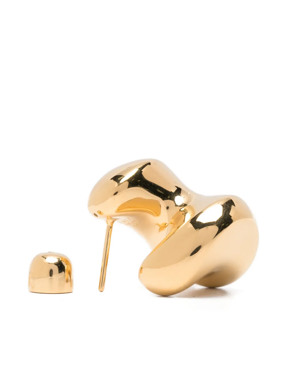 Maria Black Saddle medium earrings - Goud