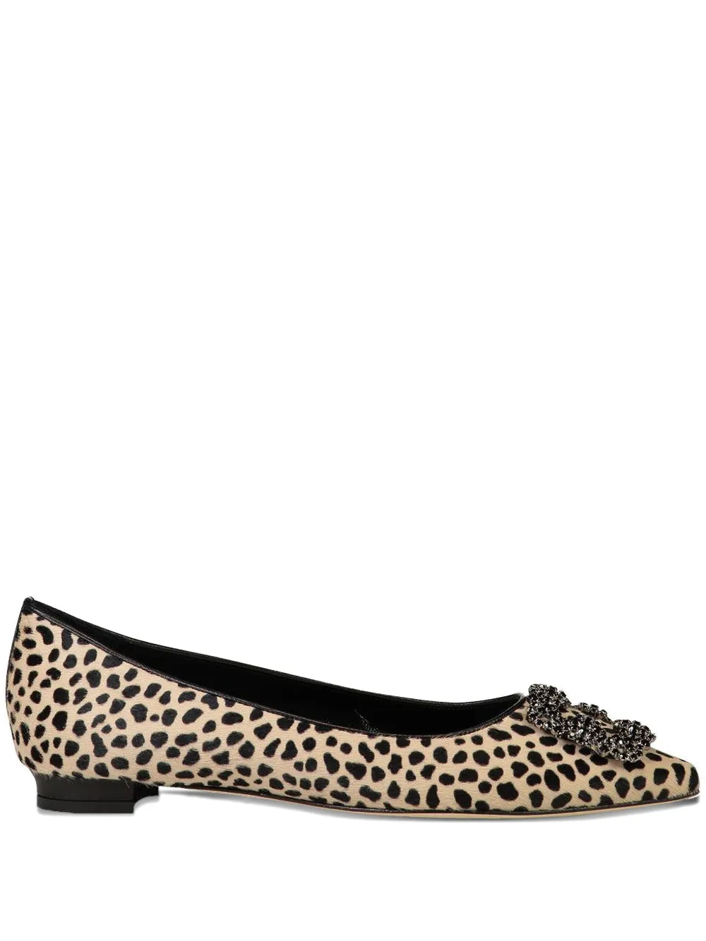 Manolo Blahnik Hangisi embellished ballet flats | neutro | Image 1