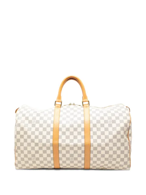 Louis Vuitton Pre-Owned 2006 Damier Azur Keepall Reisetasche 50cm